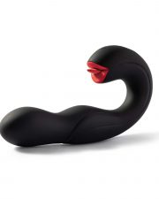 Joi Pro 2 Black – Vibrateur – lécheur de clitoris rotatif à tête télécommandée pour le point G