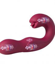 Joi Pro 2 Violet – Vibrateur – lécheur de clitoris rotatif à tête télécommandée pour le point G