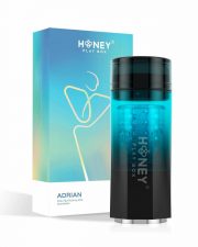 Adrian – Masturbateur automatique rotatif à eau avec lumières multicolores