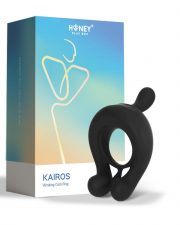 Kairos Anneau vibrant 3 points – Noir